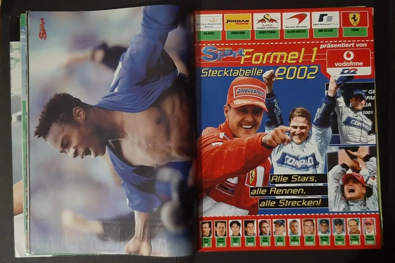 Журнал Bravo Sport #5 2002 Двосторонні постери Томмі Хаас/ Роналдо, скейт/Мпенза 5