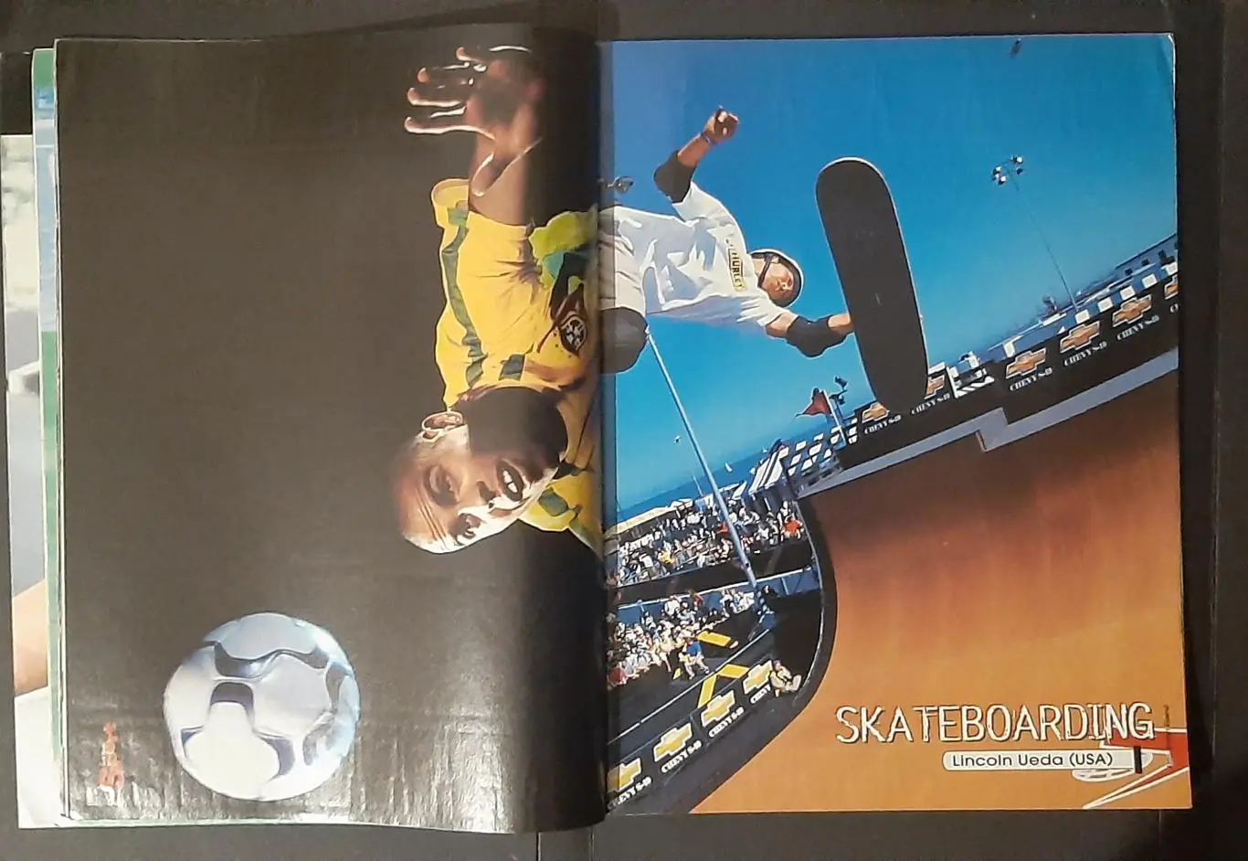 Журнал Bravo Sport #5 2002 Двосторонні постери Томмі Хаас/ Роналдо, скейт/Мпенза 4