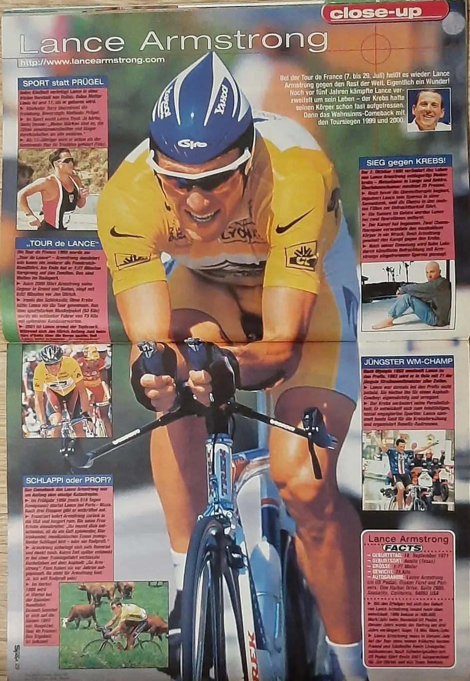 Журнал Bravo Sport 2001 Постер двосторонні Курнікова/ Остін; Зидан /Шумахери А3 2