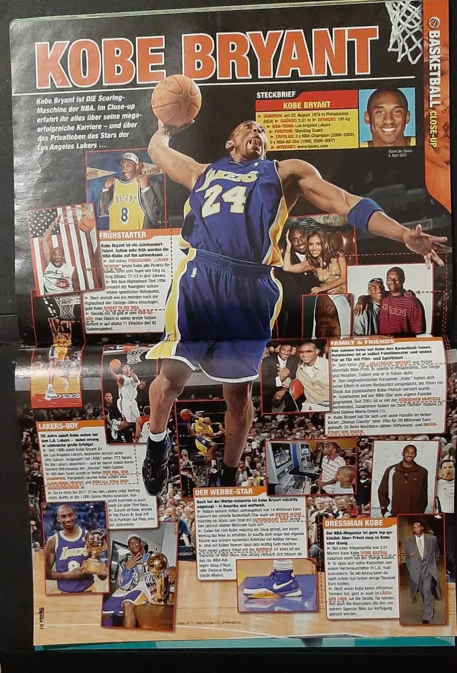 Журнал Bravo Sport 2007 постери двосторонні Фрінгс/ О'Ніл; Анрі/Лам формат А3 7