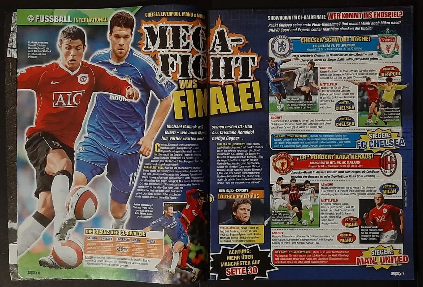 Журнал Bravo Sport 2007 постери двосторонні Фрінгс/ О'Ніл; Анрі/Лам формат А3 1