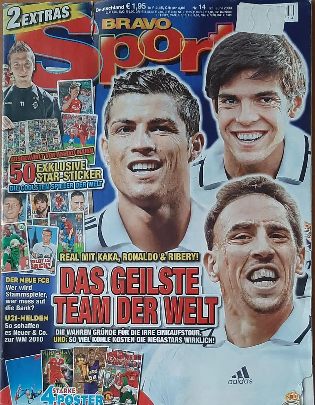 Журнал Bravo Sport Німеччина 2009