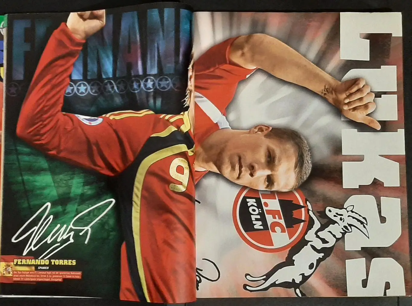 Bravo Sport 2009 Постер двосторонній календар бундесліги/Мессі формат А1 1