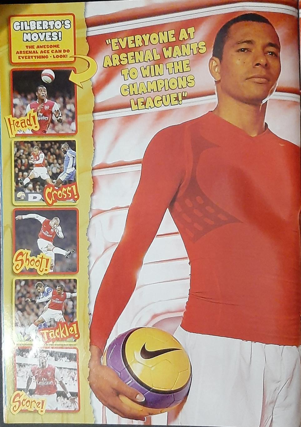 Постер Kamara Камара з журналу Match 2007 1