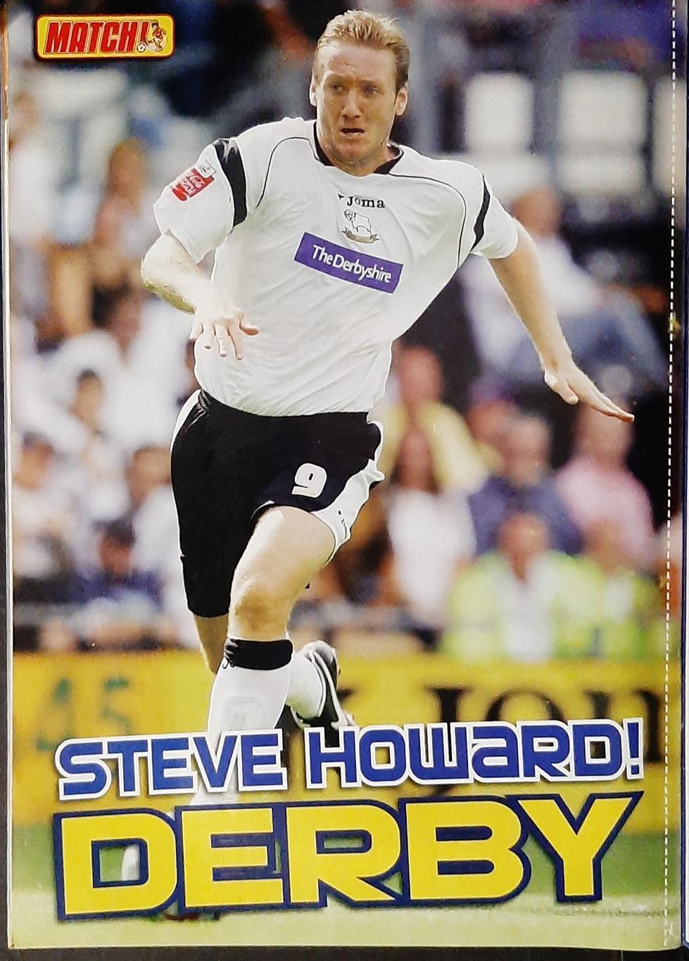 Постер Howard (Derby) Говард (Дербі) з журналу Match 2007