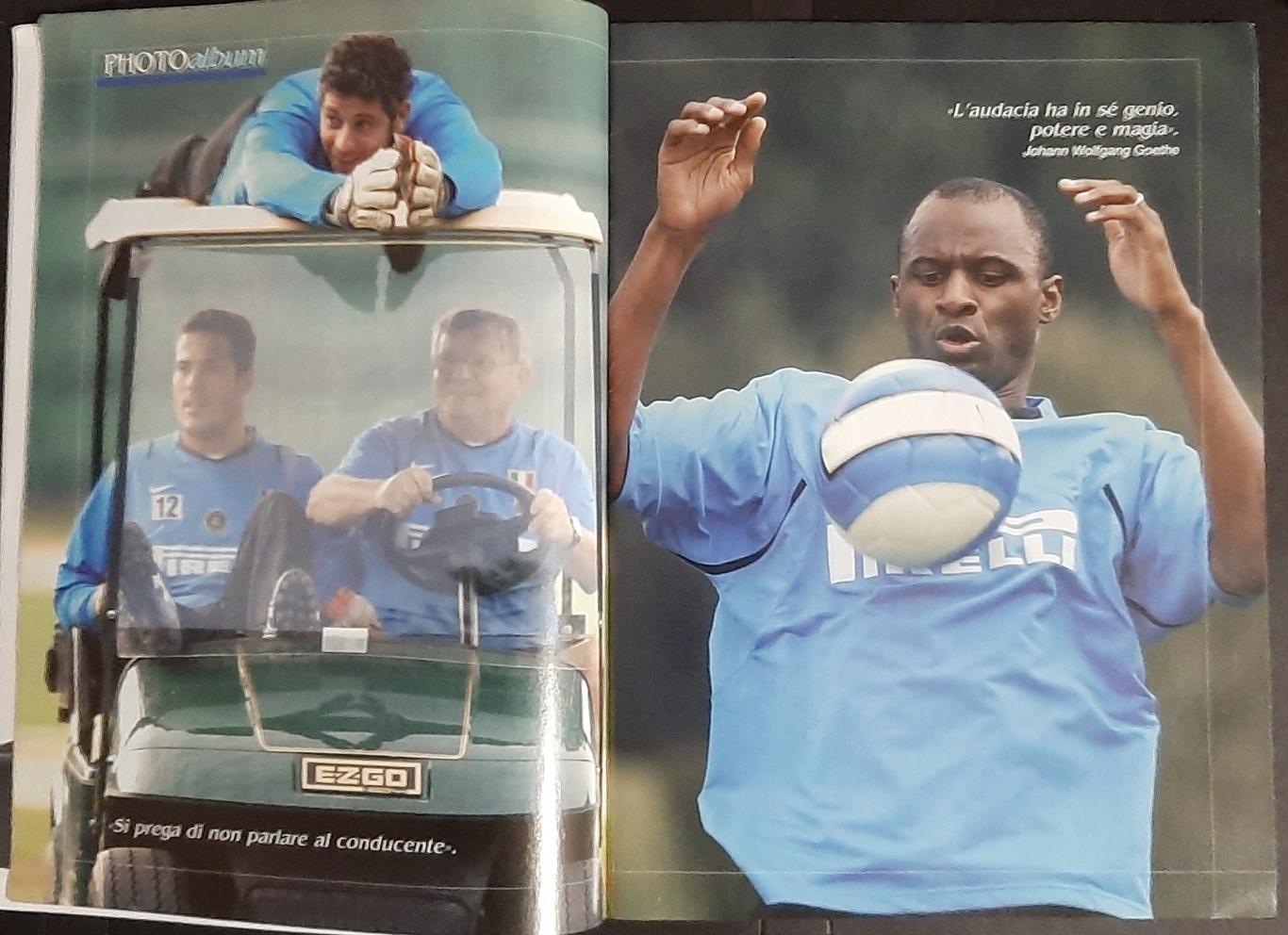 Клубний журнал Інтер Мілан + журнал Panini Ліга Чемпіонов 2006 / 07 1