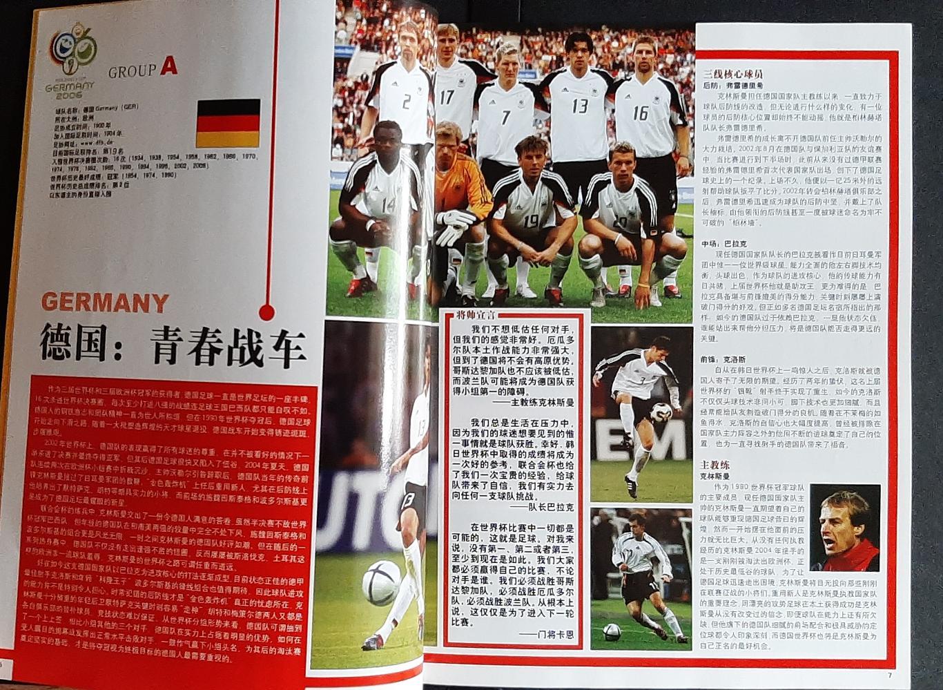 Чемпіонат світу 2006 Німеччина представлення команд (Китай) 1
