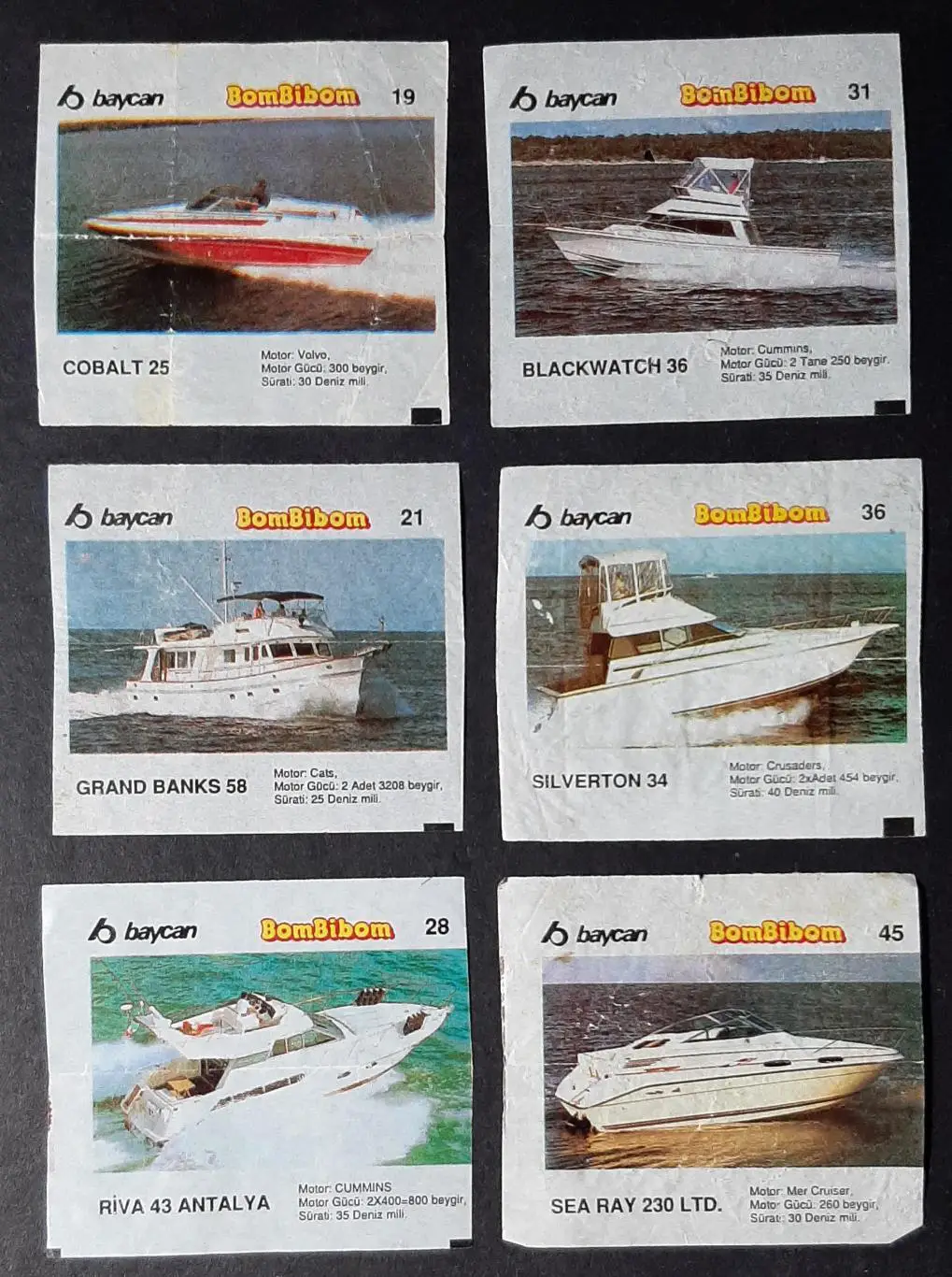 Вкладиші з жувальної гумки BomBibom 6 шт.