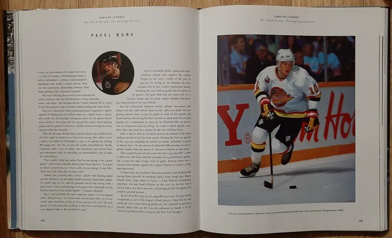 Книга Хоккей Jeff Rud Canucks Legends ( Легенди Кенакс) 255 стор. 2007 4