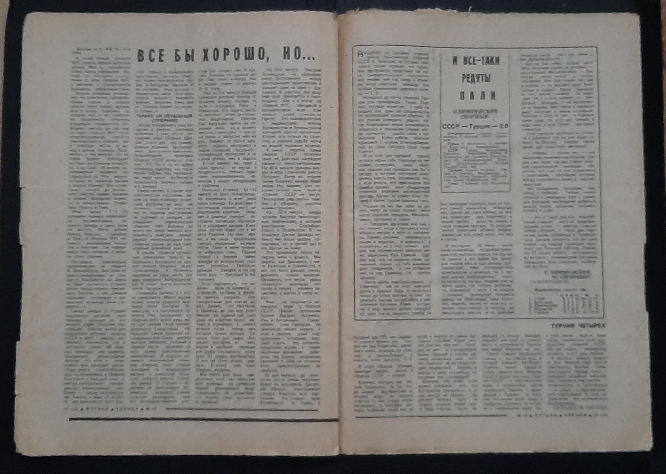 Футбол Хоккей #15 1988 Турнір чотирьох (Німеччина,СРСР,Швеція,Аргентина) 3