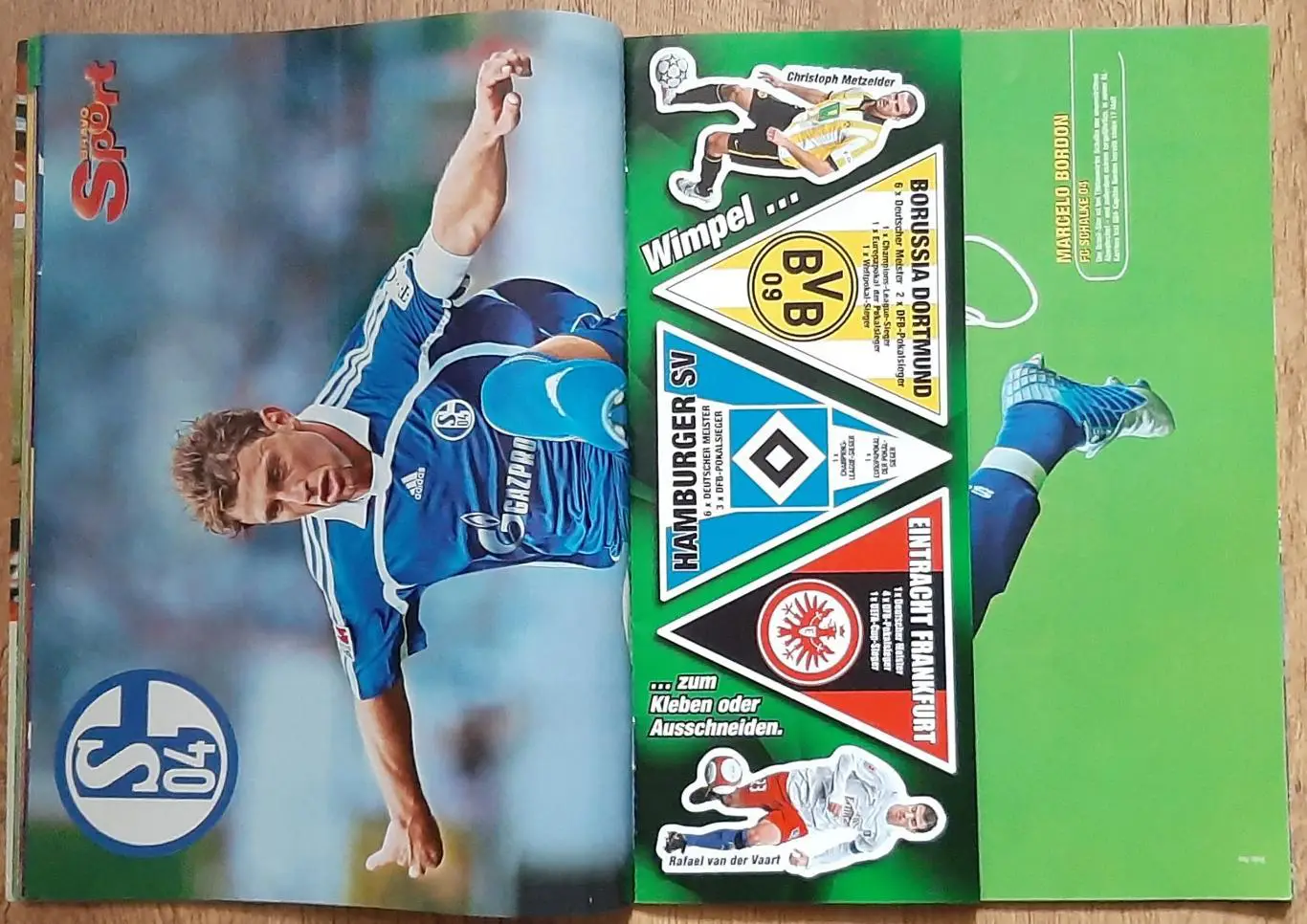 Акція! Журнал Bravo Sport 2007 Постери двосторонні Налдо/ All Star (баскетбол) 4