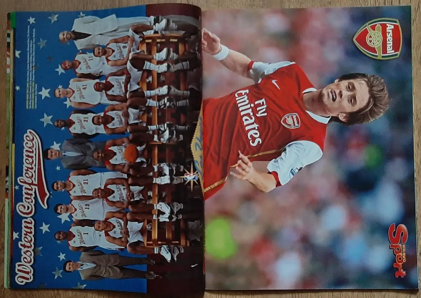 Акція! Журнал Bravo Sport 2007 Постери двосторонні Налдо/ All Star (баскетбол) 3