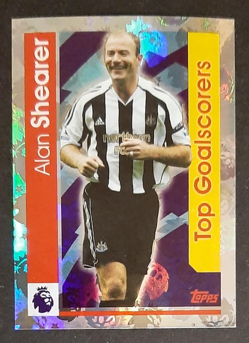 Наклейка Topps Alan Shearer #168 Premier League 2017