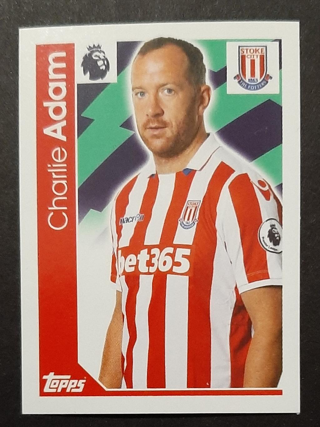 Наклейка Topps Adam #242 Premier League 2017