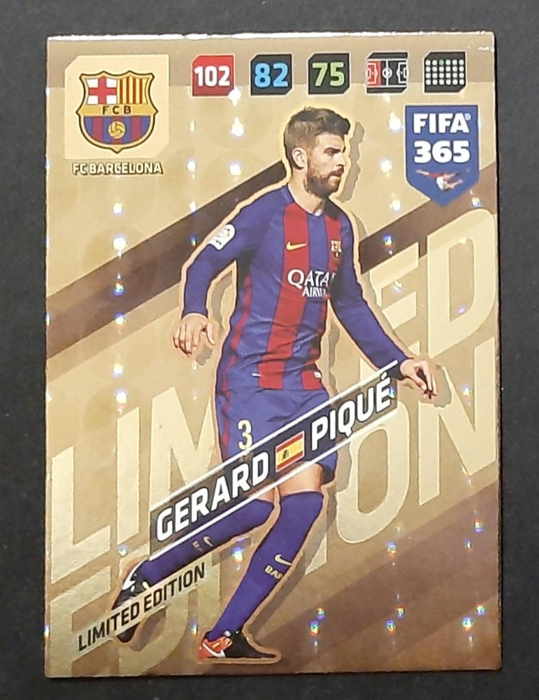 Картка FIFA 365 Gerard Pique Барселона