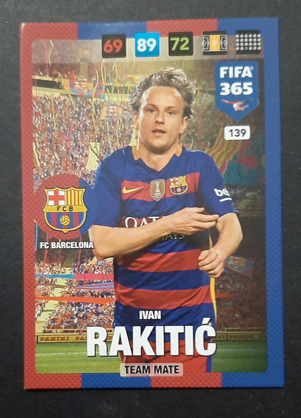 Картка FIFA 365 Ivan Rakitic Барселона