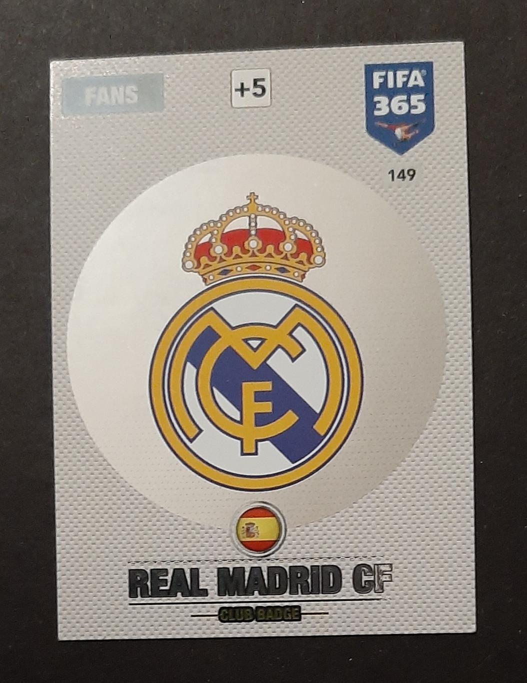 Картка FIFA 365 Real Madrid / Реал Мадрид