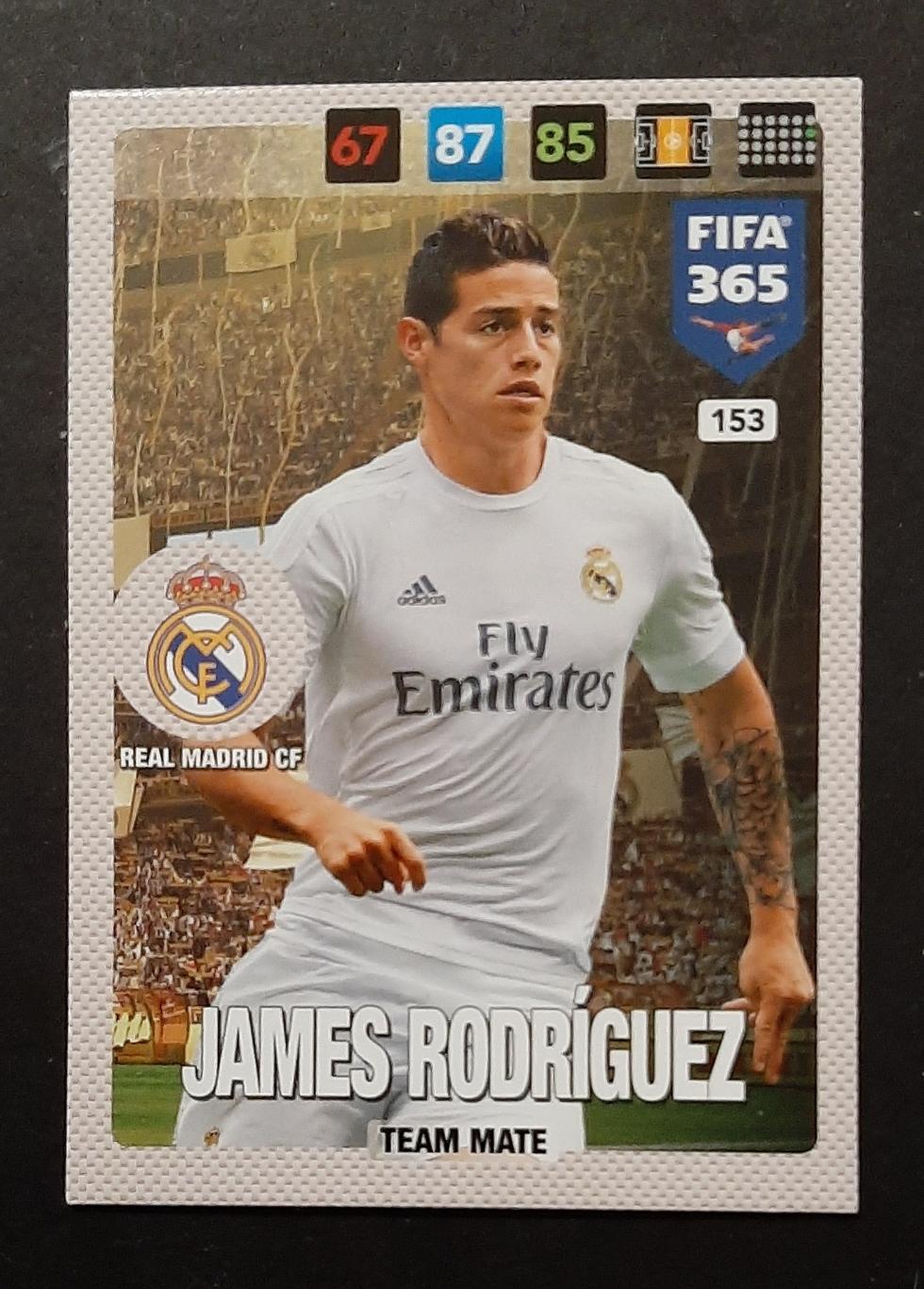 Картка FIFA 365 James Rodriguez Реал Мадрид