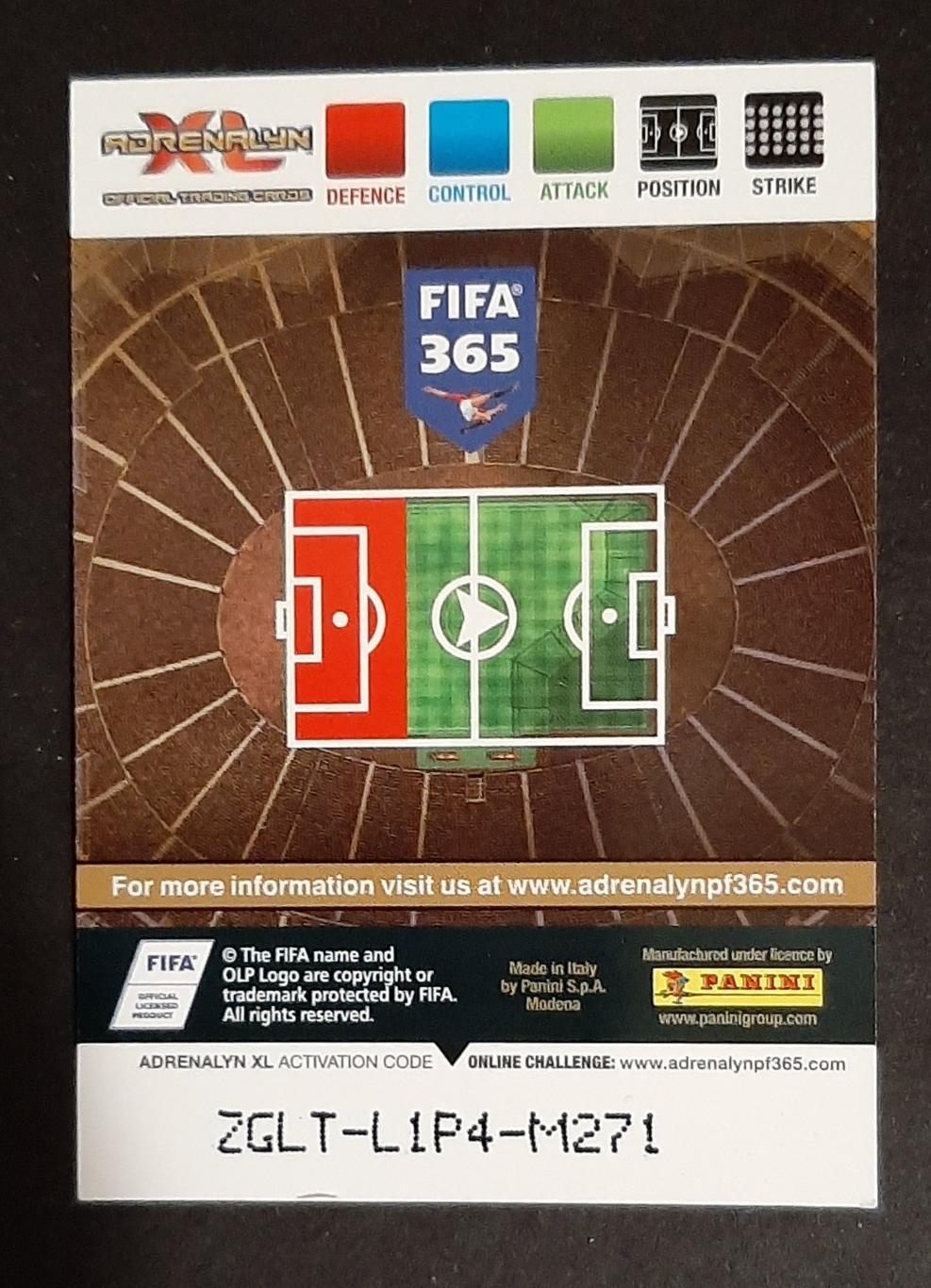 Картка Panini FIFA 365 Ivan Marcano Порту Португалія #246 1