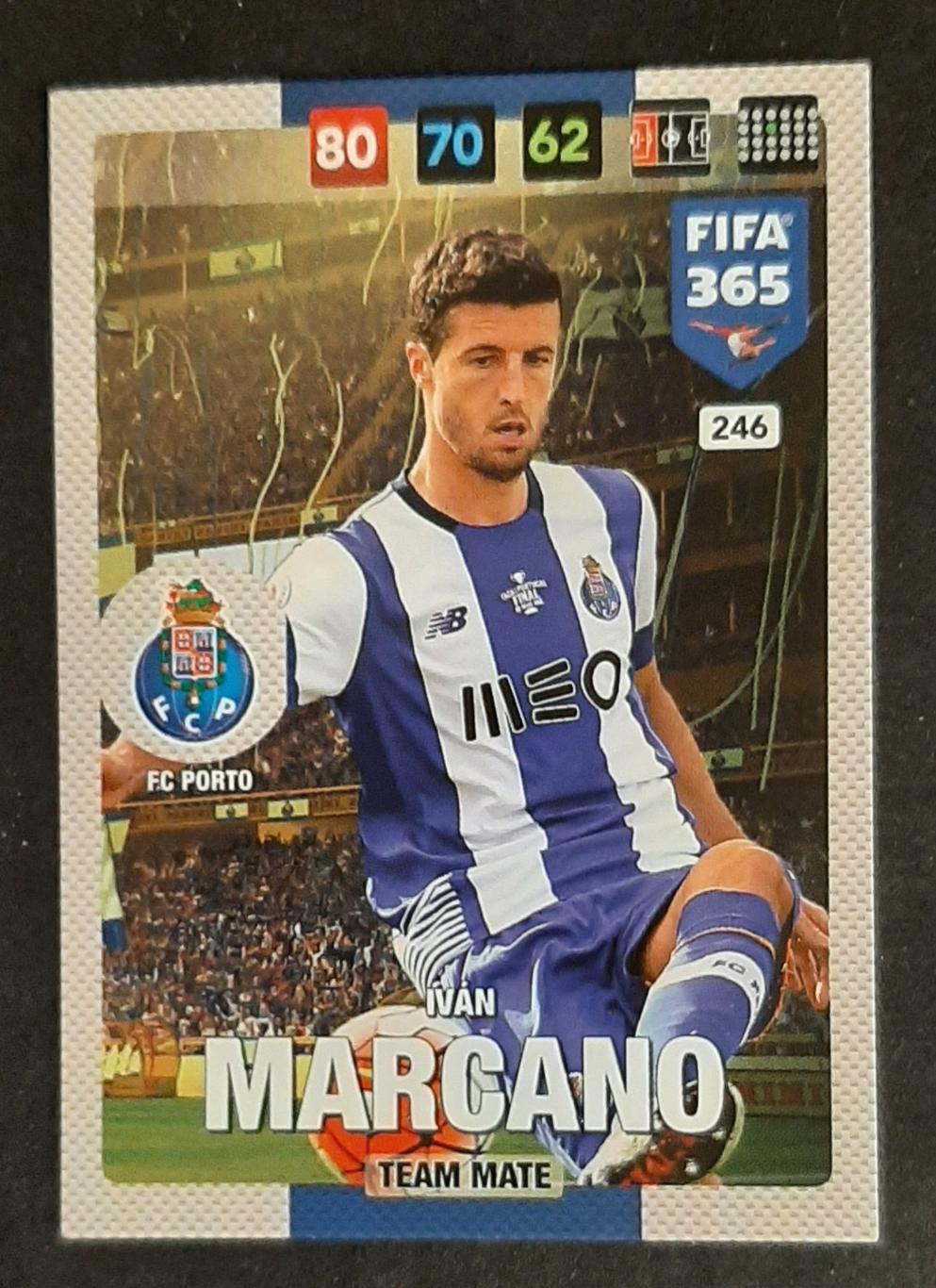 Картка Panini FIFA 365 Ivan Marcano Порту Португалія #246