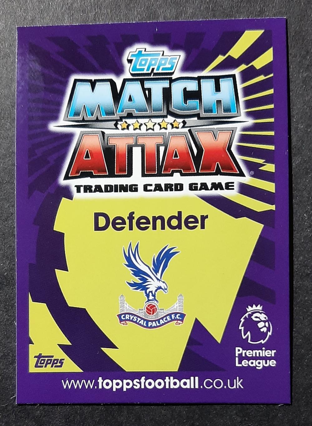 Картка Topps Damien Delaney Crystal Palace #79 Premier League 1