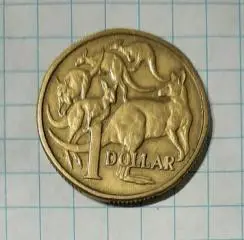 Монета 1 долар 1984 Австралія