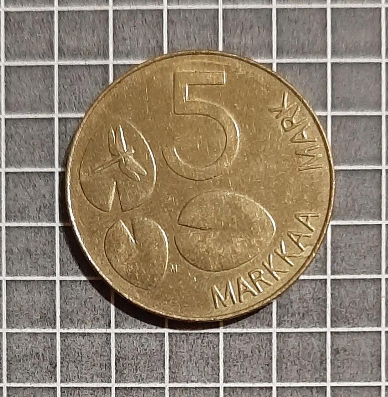 Монета 5 марок Фінляндія 1993 фауна тюлень