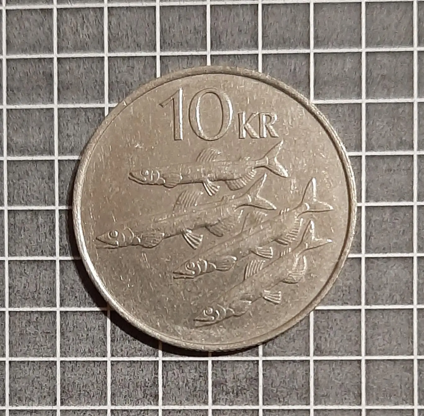 Монета 10 крон Ісландія 1984