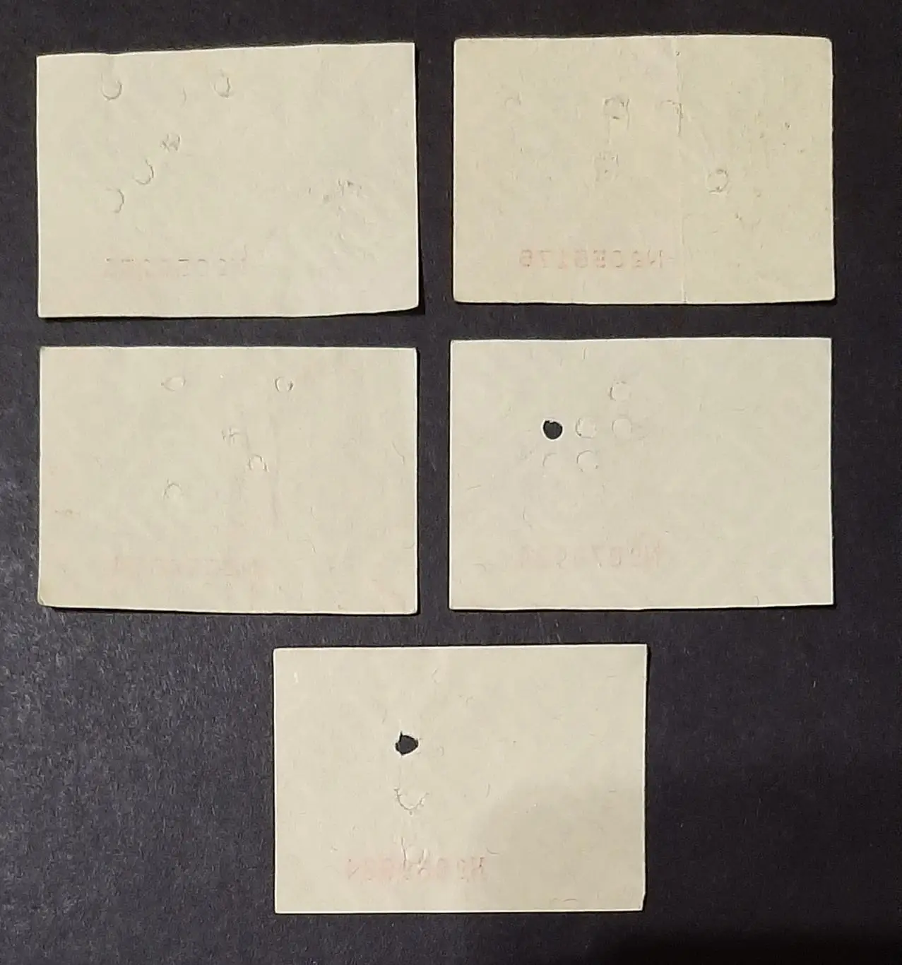 Квитки на проїзд в міському автобусі,тролейбусі,трамваї. м.Київ 5 шт. 1