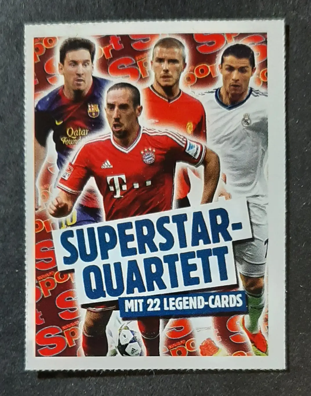 Картка Franz Beckenbauer Баварія з журналу Bravo Sport 2013 1