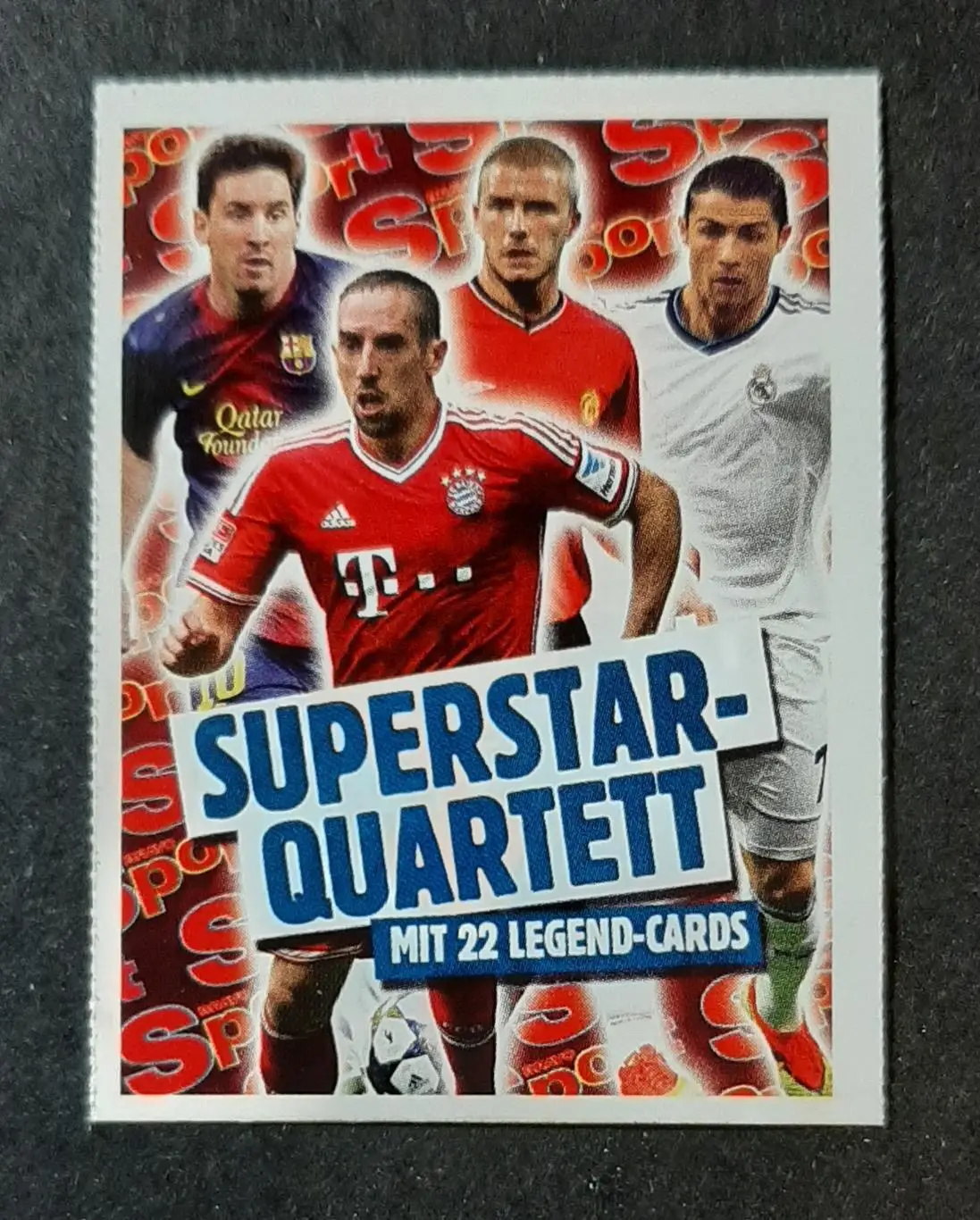 Картка Karl-Heinz Rummenigge Баварія з журналу Bravo Sport 2013 1