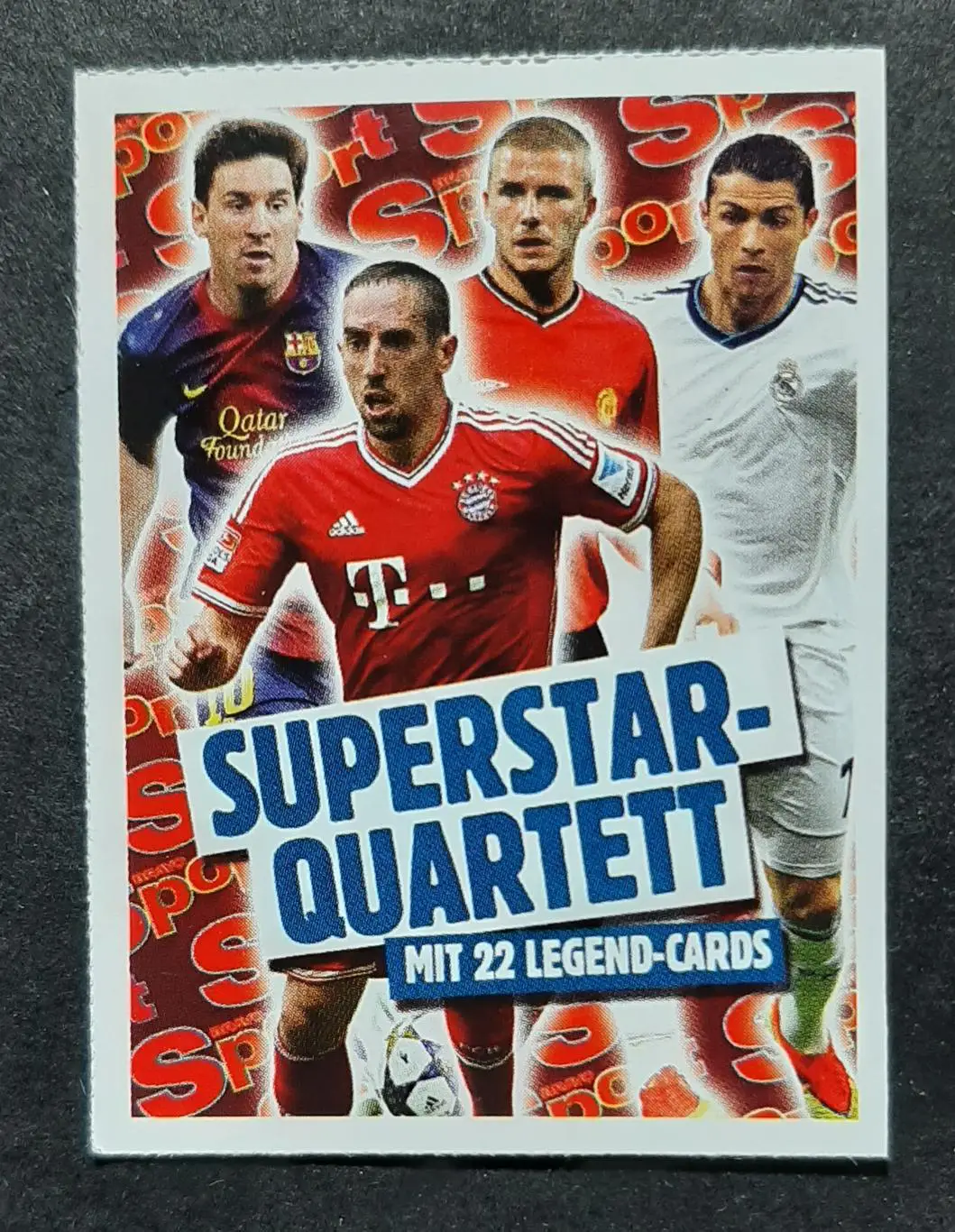 Картка Sami Khedira Самі Хедіра Реал Мадрид з журналу Bravo Sport 1