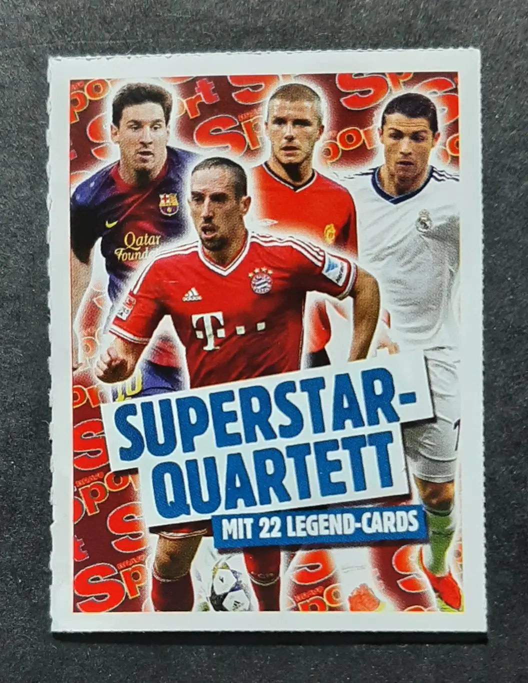 Картка Sergio Ramos Серхіо Рамос Реал Мадрид з журналу Bravo Sport 1