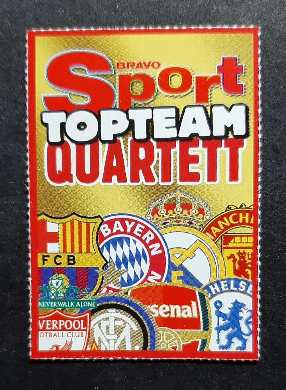 Картка Cristiano Ronaldo / Кріштіану Роналду з журналу Bravo Sport 2010 1