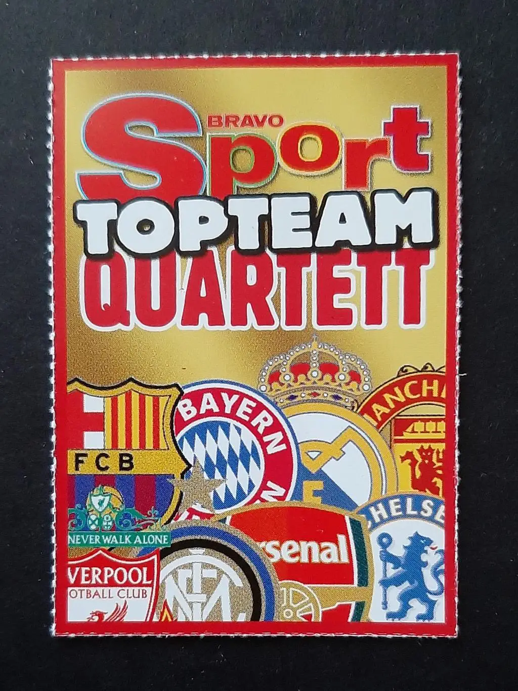 Картка Petr Cech / Петр Чех Челсі з журналу Bravo Sport 2010 1