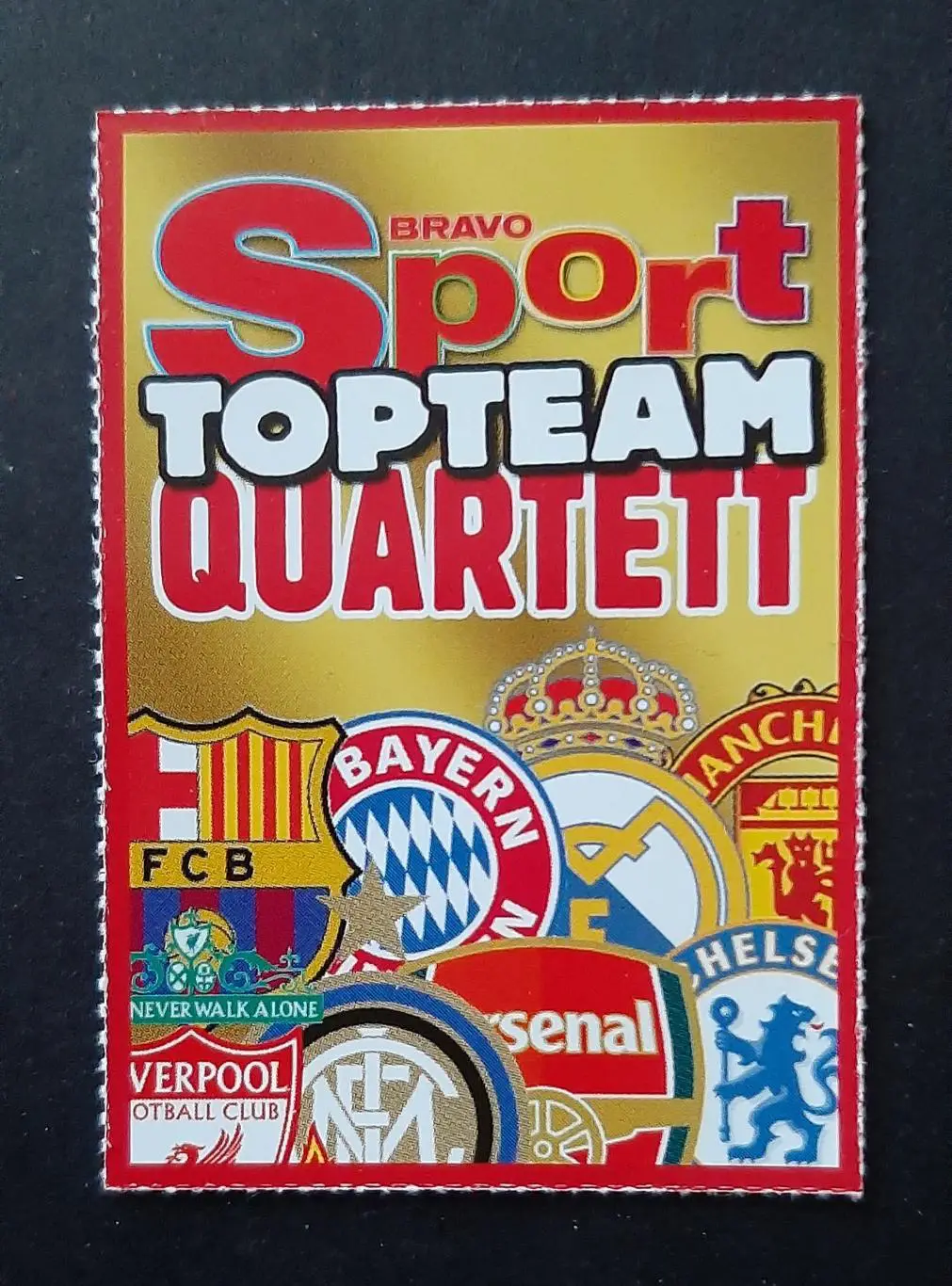 Картка John Terry /Джон Террі Челсі з журналу Bravo Sport 2010 1