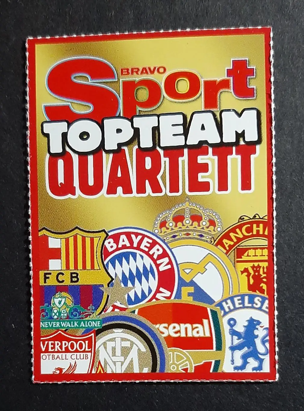 Картка Michael Ballack / Міхаель Баллак Челсі з журналу Bravo Sport 2010 1