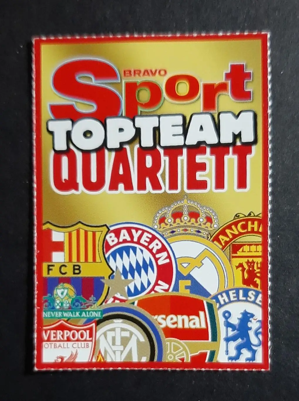 Картка Tomas Rosicky Арсенал з журналу Bravo Sport 2010 1