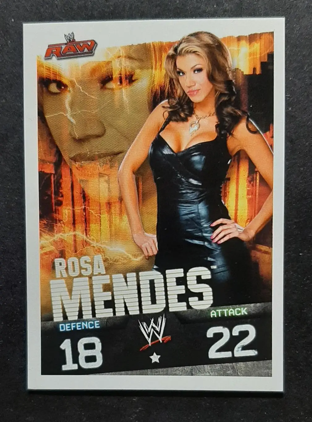 Картка Rosa Mendes / Роза Мендес реслінг Topps Slam Attax