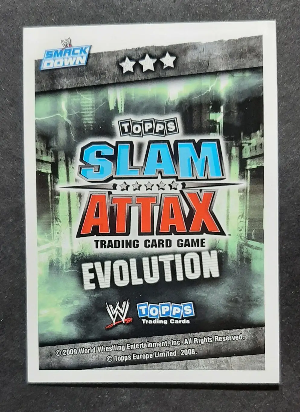 Картка David Hart Smith / Девід Харт Сміт реслер Topps Slam Attax 1