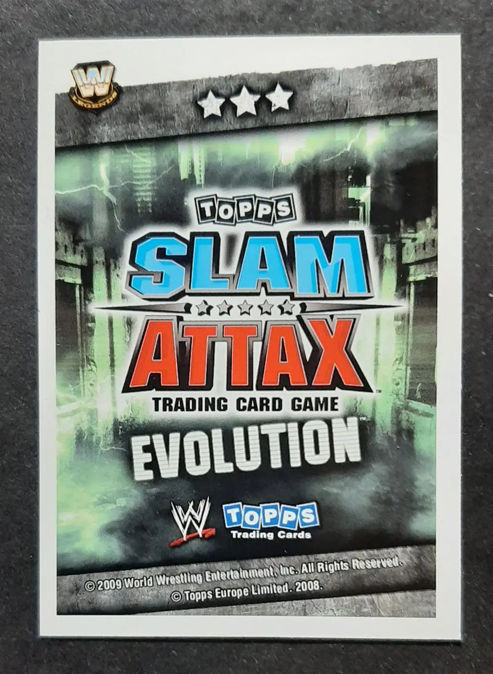 Картка Bam Bam Bigelow / Бам Бам Бігелоу реслер Topps Slam Attax 1