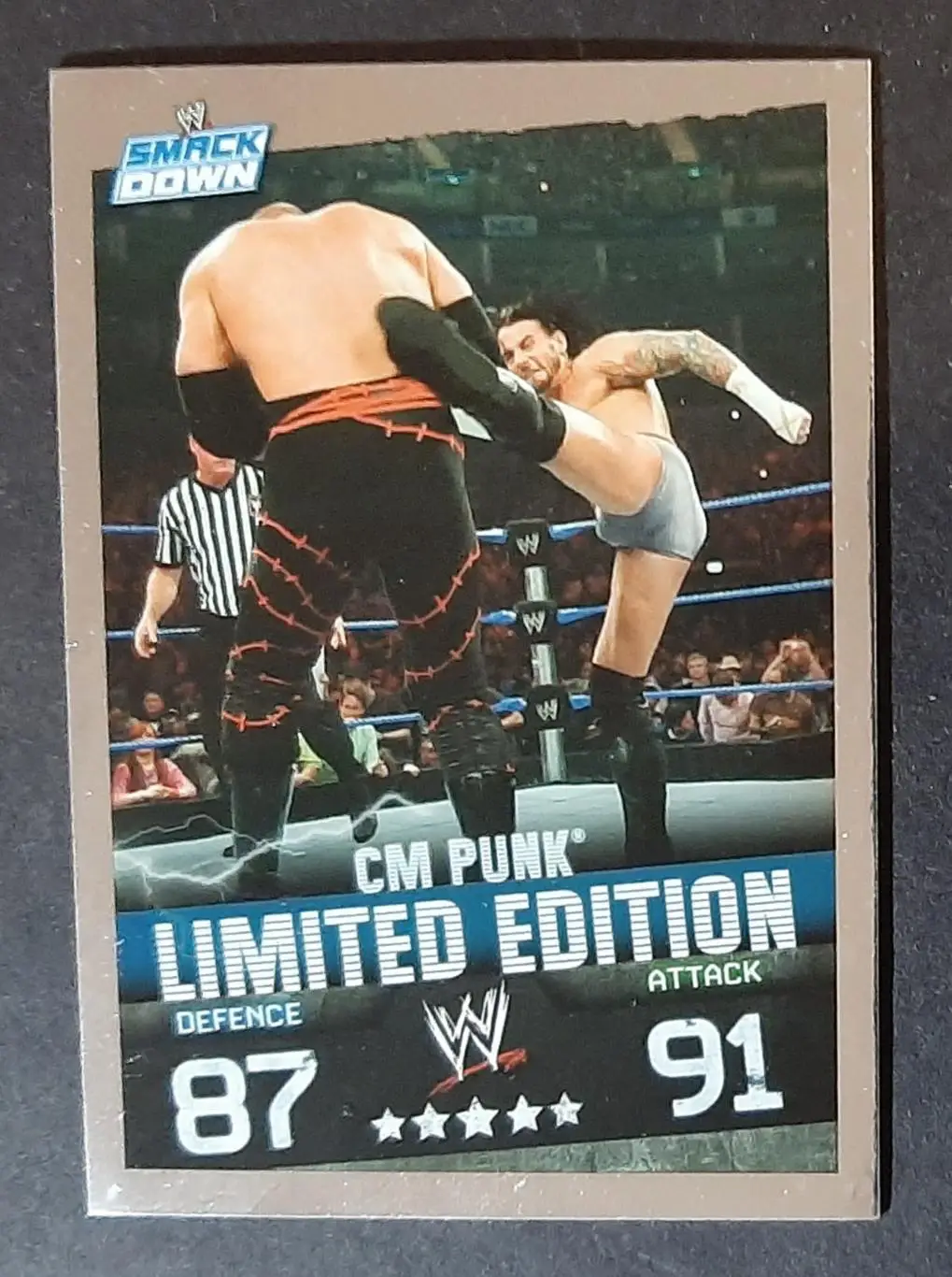Картка Limited Edition реслінг Topps Slam Attax