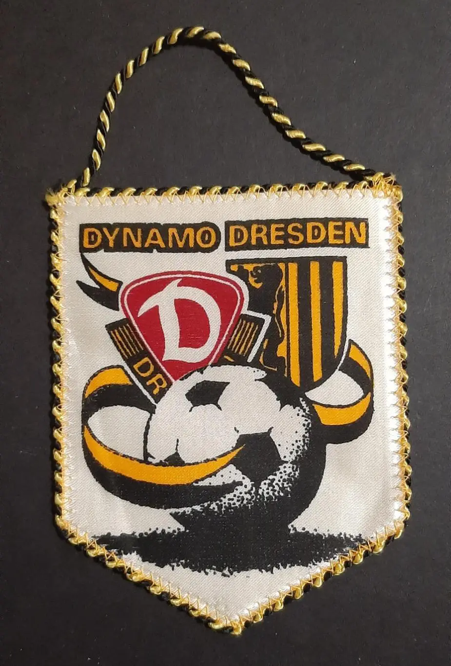 Вимпел Dynamo Dresden / Динамо Дрезден двосторонній
