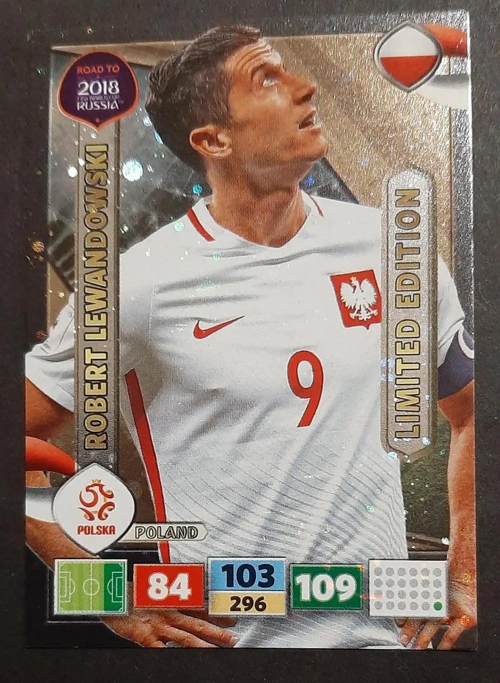 Картка Роберт Левандовський Польща FIFA World Cup - 2018