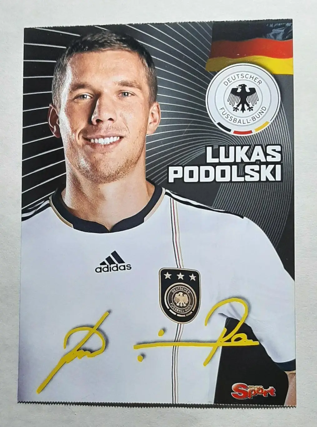 Картка Баллак / Подольскі з журналу Bravo Sport 2009 1