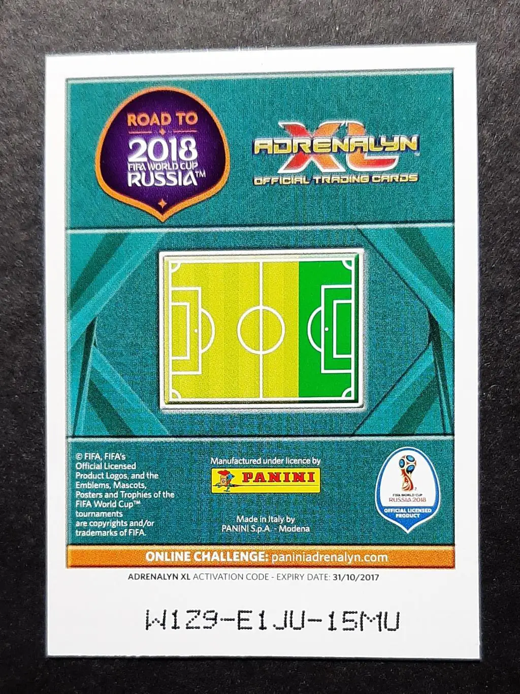 Картка Haris Seferovic / Гаріс Сеферович Швейцарія FIFA World Cup 2018 1