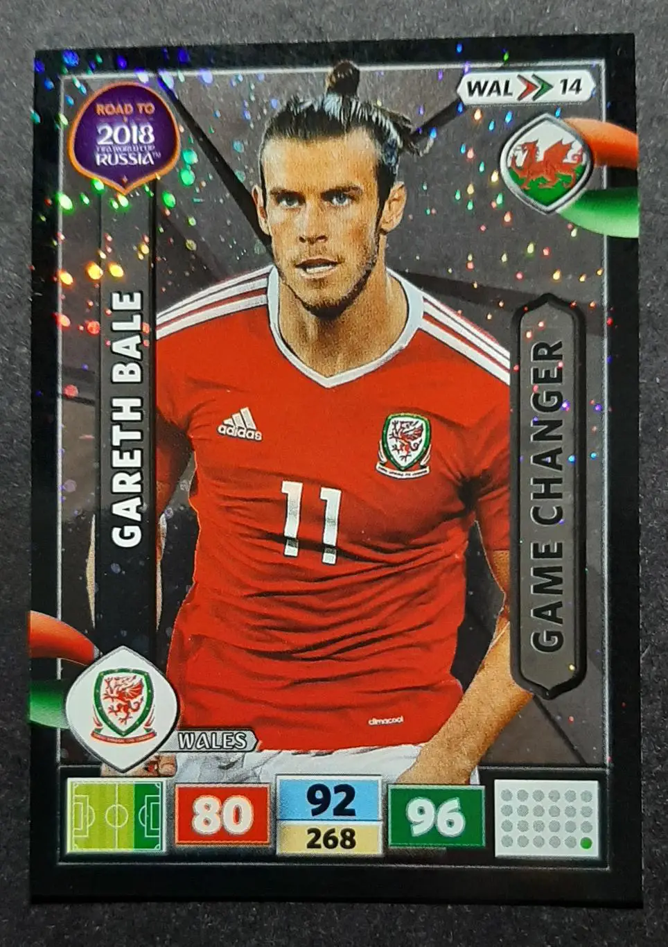 Картка Gareth Bale / Гарет Бейл Уельс FIFA World Cup 2018