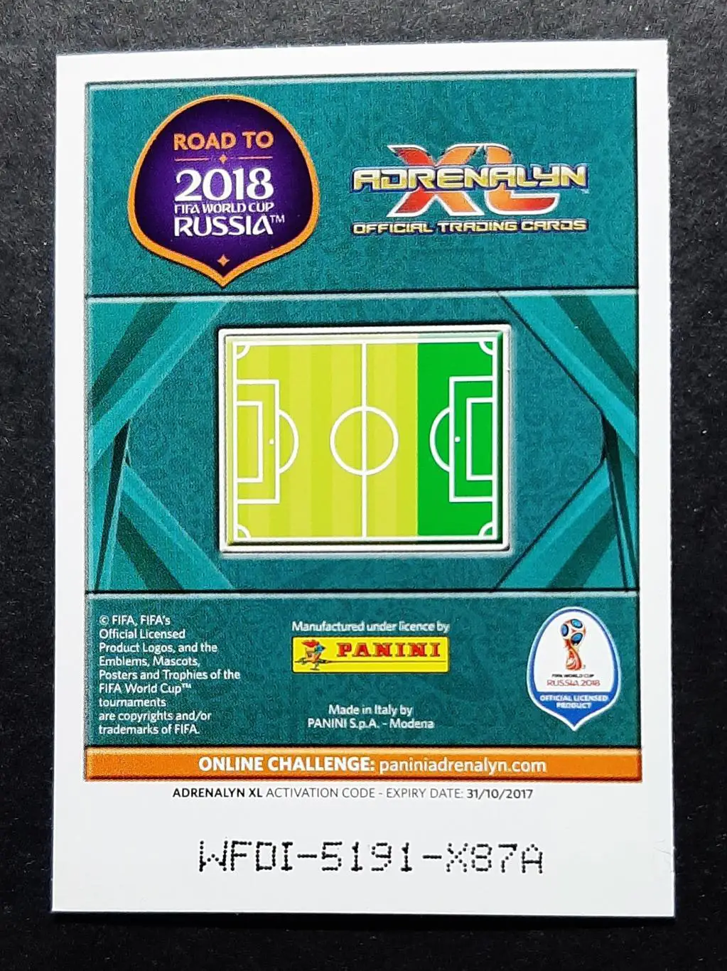 Картка Gareth Bale / Гарет Бейл Уельс FIFA World Cup 2018 1