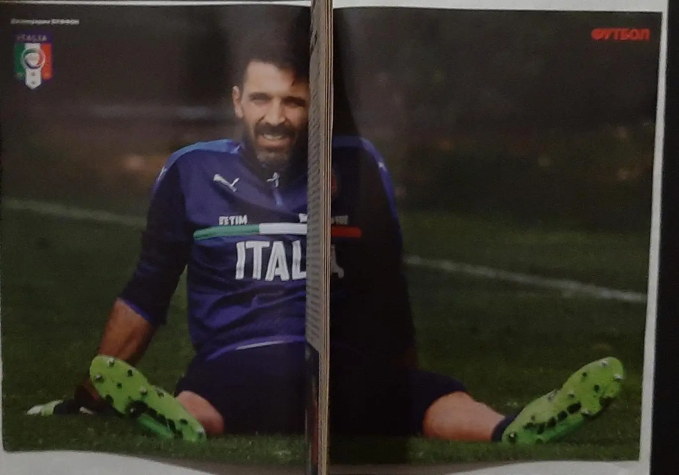 Футбол #25 2017 постер Буффон 2