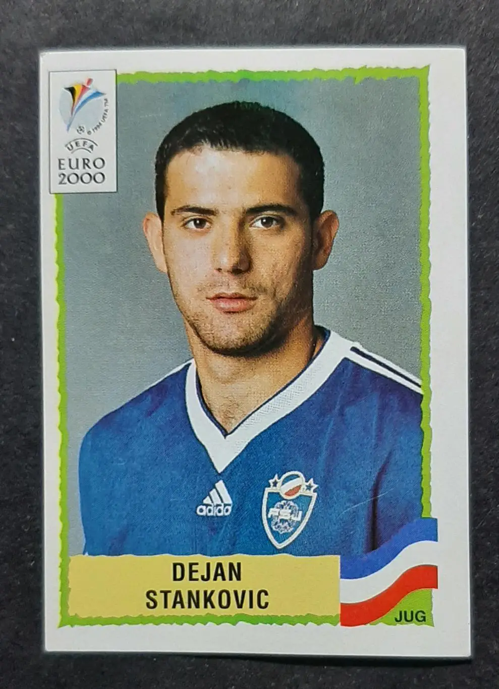 Наклейка Panini Dejan Stankovic / Деян Станкович #224 Сербія EURO 2000